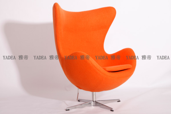 橙色蛋椅（orange egg chair）