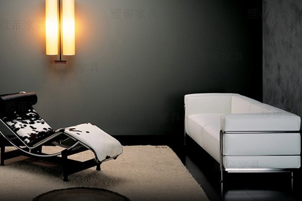 柯布西耶设计的沙发 Le Corbusier Sofa Lc3 